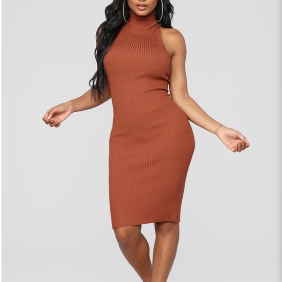 Fashion Nova Dresses & Skirts - NWT High neck sweater dress